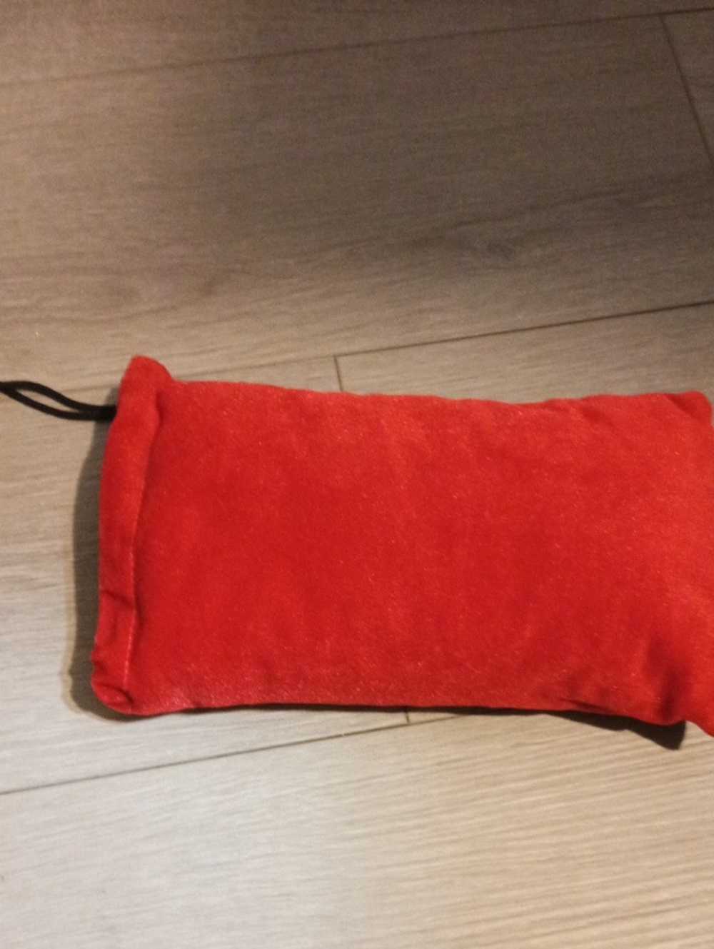 Red Velvet Drawstring Pouch - Women Bags